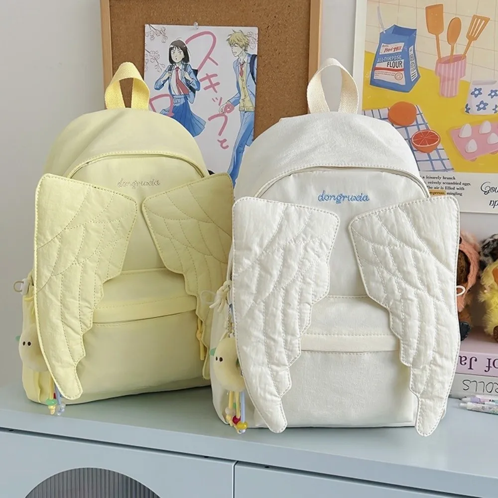 Mochila versátil com asas de a - Canvas Backpack Casual avaliação e preço