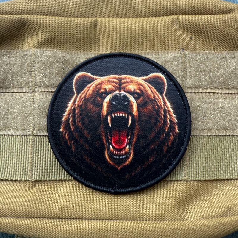 Emblema Tático de Urso Grizzly - Urban Backpack Tactical avaliação e preço