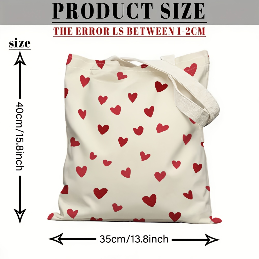 [Bolsa Tote com Estampa de Amo - Canvas Backpack Casual avaliação e preço