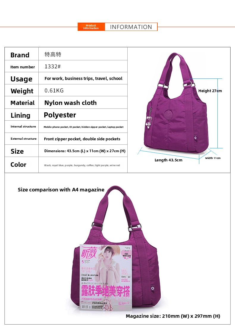Bolsa de Ombro de Lona de Gran - Canvas Backpack Casual avaliação e preço